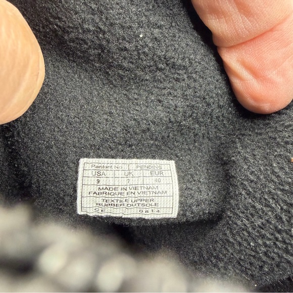 Sanuk Stevie Lace Up Canvas Boots Gray mid calf sz 9 - Picture 6 of 7